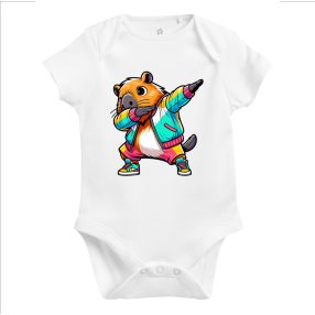 Capybara Kollekció - Dabbing Capybara baba body