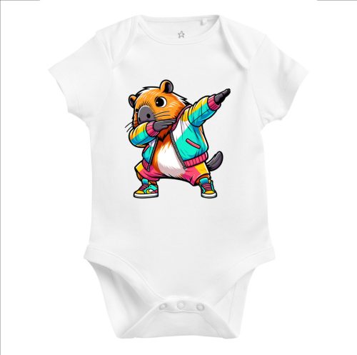 Capybara Kollekció - Dabbing Capybara baba body