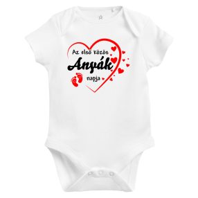 Az első közös Anyák napja baba body (lányos változat)