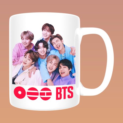 BTS - fotós bögre