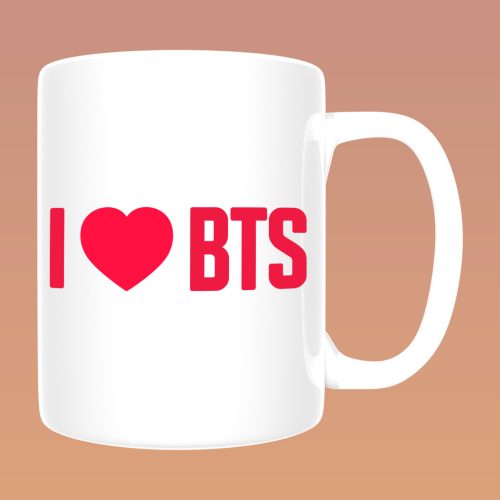 BTS - I love BTS bögre