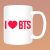 BTS - I love BTS bögre