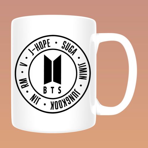 BTS - körlogó bögre