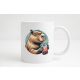 Capybara Kollekció - Capybara buborékos teával bögre