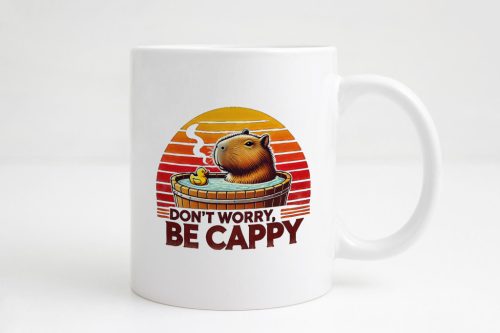 Capybara Kollekció - Don't worry be cappy bögre