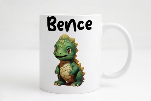 Dinós bögre 1 (választható név)