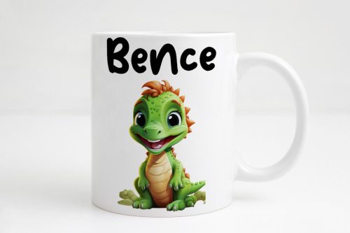 Dinós bögre 4 (választható név)