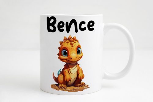 Dinós bögre 9 (választható név)