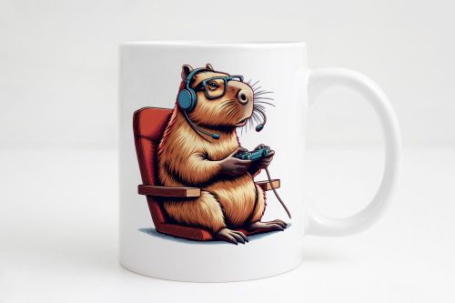 Capybara Kollekció - Gamer Capybara bögre