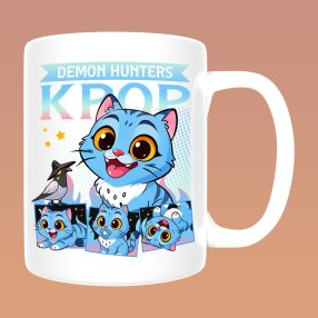 KPOP Demon Hunters - Derpy & Sussie (3) bögre