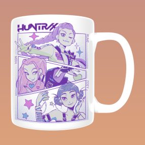 KPOP Demon Hunters - Huntrix (6) bögre