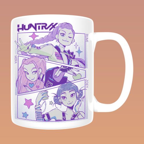KPOP Demon Hunters - Huntrix (6) bögre