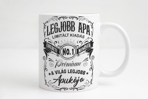 Legjobb apa, limitált kiadás bögre