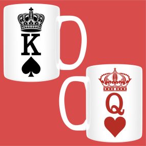 King & Queen (1) páros bögre