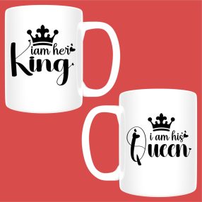 King & Queen (2) páros bögre