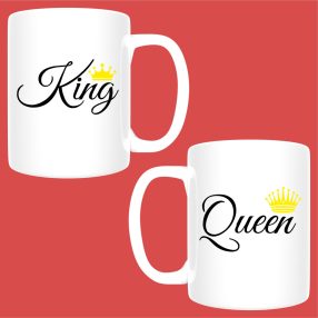 King & Queen (4) páros bögre
