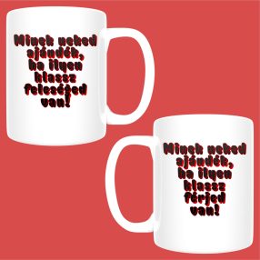   Minek neked ajándék, ha ilyen klassz feleséged/férjed van! páros bögre