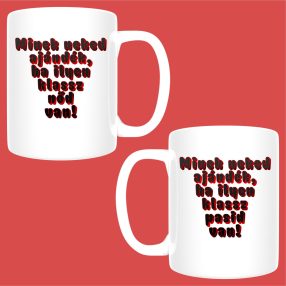   Minek neked ajándék, ha ilyen klassz nőd/pasid van! páros bögre