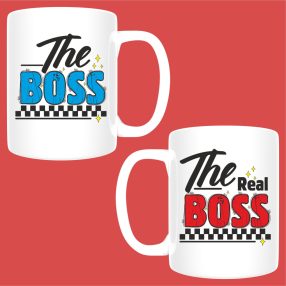 The Boss; The REAL Boss páros bögre