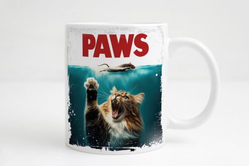 Paws macskás bögre