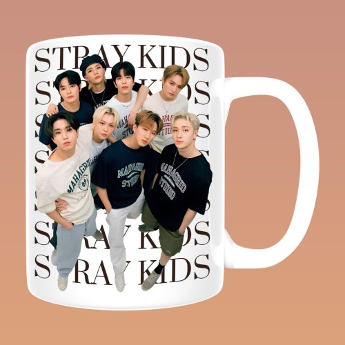 Stray Kids – Csapat fotós (1) bögre