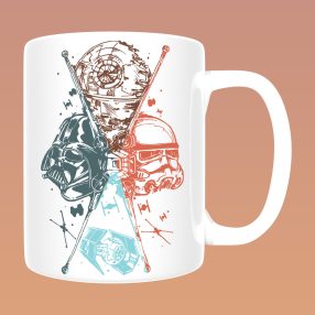 Star Wars (2) mintájú bögre