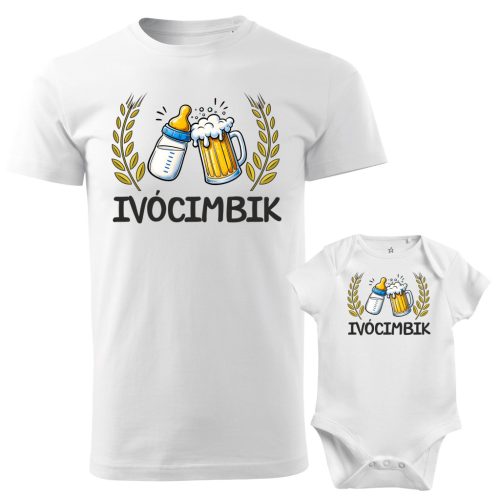Ivócimbik férfi póló body páros