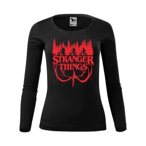Stranger Things - biciklis női hosszúujjú  póló