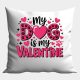 My Dog is My Valentine (2) párna