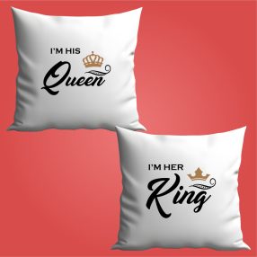 King & Queen (6) páros párna