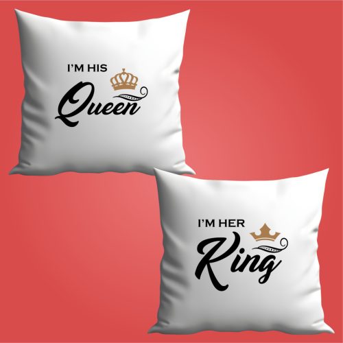 King & Queen (6) páros párna