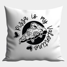 Pizza is my Valentine (2) párna