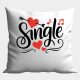 Single dizájn párna