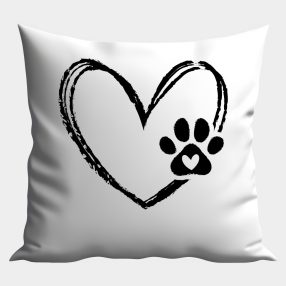 Szíven a tappancs párna