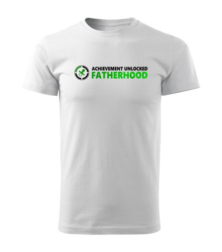 ACHIEVEMENT UNLOCKED – FATHERHOOD férfi póló