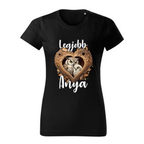 Állatkás Anya kollekció - Bagoly női póló