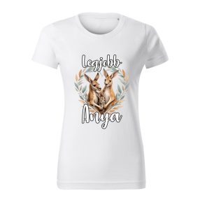 Állatkás Anya kollekció - Kenguru női póló