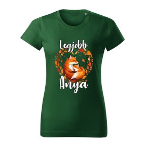 Állatkás Anya kollekció - Róka női póló