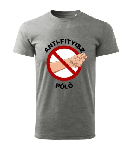 Anti-Fityisz férfi póló L-es méretben