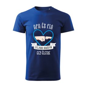 Apa és fia, legjobb barátok egy életre férfi póló