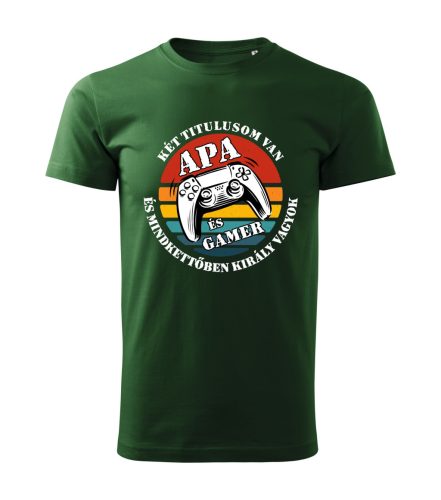 Apa és Gamer póló