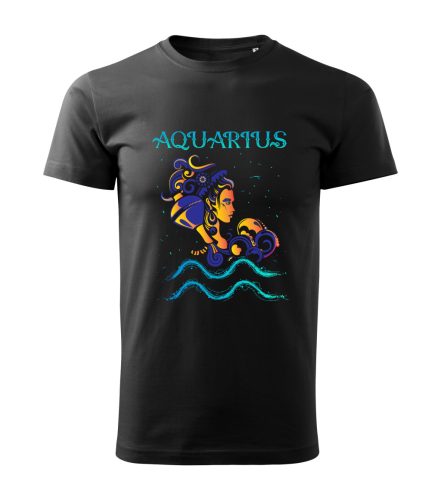 Horoszkópos férfi póló Vízöntő - Aquarius