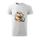Capybara Kollekció - Capybara buborékos teával férfi póló