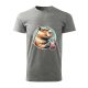 Capybara Kollekció - Capybara buborékos teával férfi póló