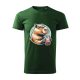 Capybara Kollekció - Capybara buborékos teával férfi póló