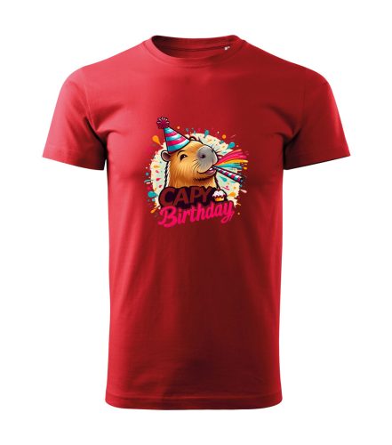 Capybara Kollekció - Capy birthday férfi póló