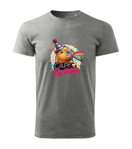 Capybara Kollekció - Capy birthday férfi póló
