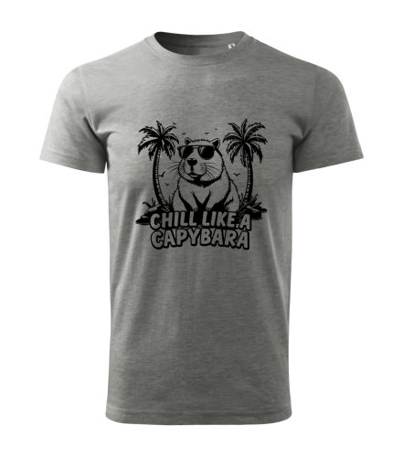 Capybara Kollekció - Chill like a capybara férfi póló
