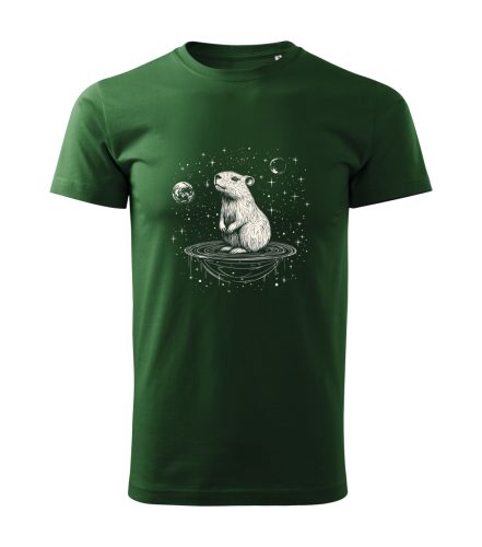 Capybara Kollekció - Capybara az űrben 3 férfi póló