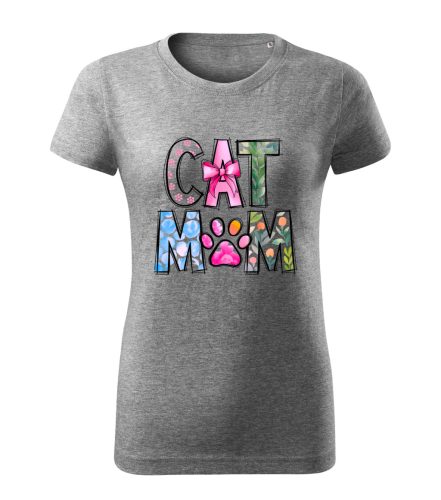 Cat Mom női póló